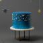 Picture of Sky theme cake
