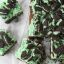 Picture of Mint Oreo flavored brownie