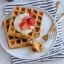 Picture of Fluffy and crisp buttermilk waffle