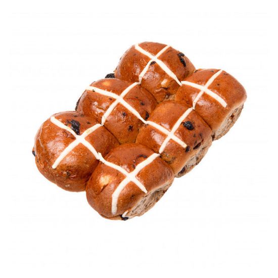 Picture of Fresh & soft hot cross bun