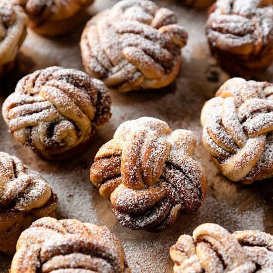 Picture of Swedish cardamom cinnamon buns