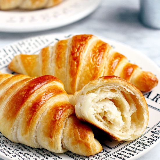 Picture of Homemade Golden Crescent Rolls