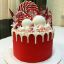 Picture of Christmas cake with amazing festive decoration