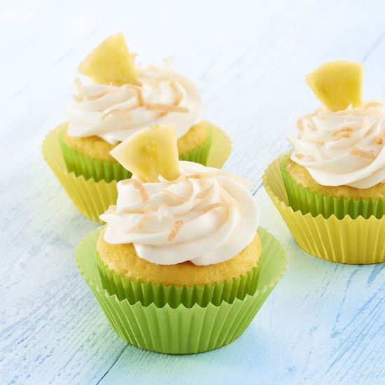 Picture of Tropical pineapple flavored muffin