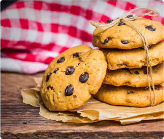Picture of Fluffy and delicious plain glazed doughnuts