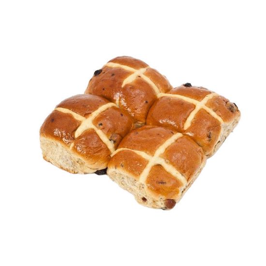 Picture of Fresh & soft hot cross bun
