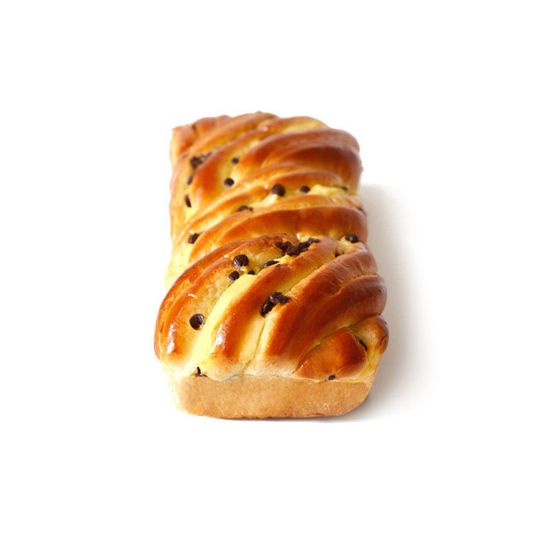 Picture of Freshly Baked Milk Brioche Rolls with Chocolate Chips