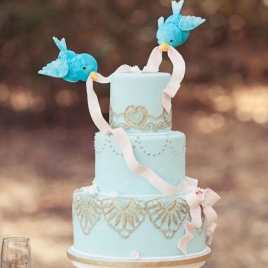 Picture of Once upon a time fairytale wedding cake