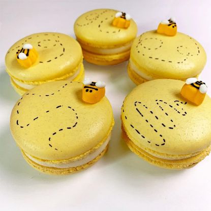 Picture of White chocolate flavor macarons