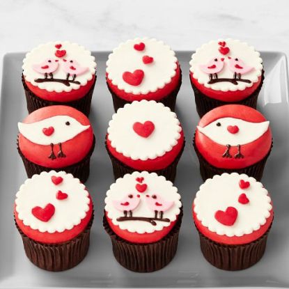 Picture of Cupcakes for valentines day