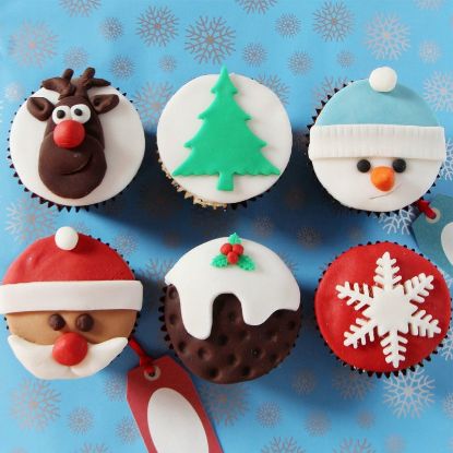 Picture of Cupcakes for Christmas