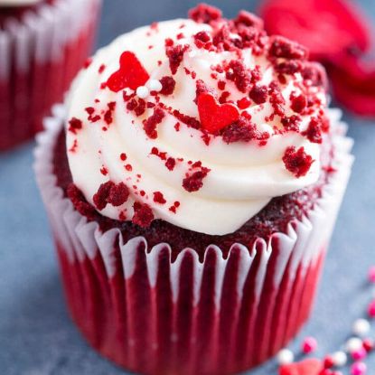 Picture of Red velvet muffin