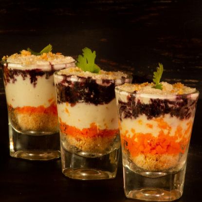 Picture of Fruit and cheese savory mousse